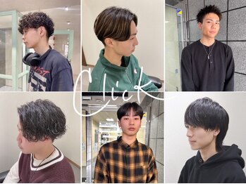 クリック(Click)の写真/ラフさと清潔感を両立するメンズstyle◎[ボブ/ショート/縮毛矯正/髪質改善/酸性ストレート/Men's/学割U24]