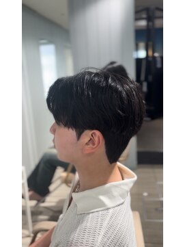 テールバイルシエル(TERRE by Le ciel) ダウンパーマ/シースルーマッシュ/韓国メンズヘア