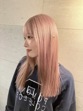 コワファースト長崎シャンプーボーイ 2nd(COIFF1RST 長崎 SHAMPOO BOY) 長崎ハイトーン ケアブリーチ 韓国 ペールピンク