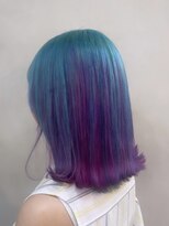 イル(iLu.)&nbsp;ターコイズブルー/ピンク/アンブレラカラー