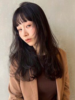 顔周りで小顔に見せる！骨格やあなたの雰囲気に合わせて創り上げるカット技術が好評◇韓国風Styleも人気◎