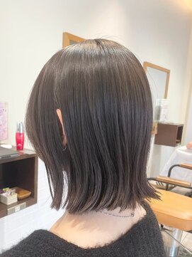 クラップス 横須賀中央店(CLAPS) 横須賀ショートボブくびれショートイルミナカラー顔周りレイヤー