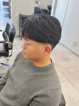 ネクストメンズ 表参道(NEXT men's) MEN’S HAIR/サーフカール/刈り上げセンターパート/渋谷