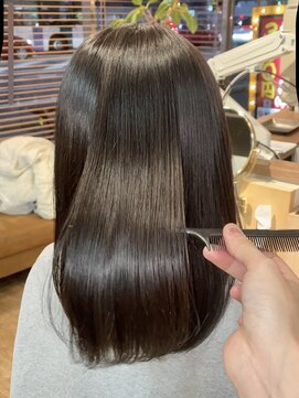薬院髪質改善縮毛矯正