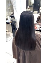 アース 名駅サンクチュアリ(HAIR&MAKE EARTH) 清楚感がでる暗髪ロングヘア