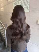 エル バイ ホーム(L by HOME)&nbsp;赤みのないやわらかいモカブラウン レイヤーカット