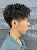 メンズマッシュパーマツイストスパイラルパーマニュアンスパーマ