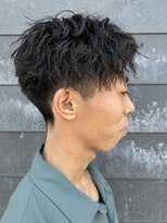 ヒュイル バイ ニアウ(Hwyl by Niau)&nbsp;メンズマッシュパーマツイストスパイラルパーマニュアンスパーマ