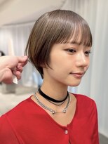 アビー(ABBEY4) コンパクトショートカット丸みショートハンサムショート表参道