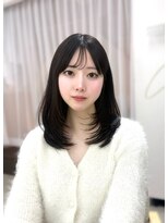 アイドットプラス 札幌大通り(i.+ODORI) ナチュラル透明感ふんわりミディアムレイヤーヘア