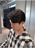【愛】ダウンパーマ×センターパート