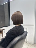 エイド 本店(aid)&nbsp;タッセルボブ切りっぱなしボブミニボブ髪質改善トリートメント