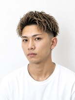ノラ ギンザ(NORA GINZA) アップバングショートセンターパートツーブロックハイライト30代