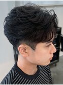 奈良フェザーパーマフェザーショート