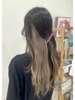 ベルバイグレイス(BELLE by grace)&nbsp;インナーカラー　ミルクティーグレージュ