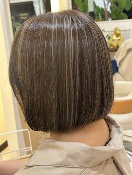 エル(ELLE)の写真/【栃木駅*徒歩5分】白髪染めは染めるのではなくぼかす!ワンランク上のデザインカラーはELLEにお任せ◎