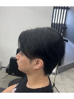 フォース 心斎橋(Force.) センターパート+曲がる縮毛矯正