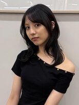 アビー(ABBEY) 韓国風レイヤー×シースルーバング ミディアム