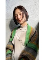 リーコ ベル 西区 横川駅(RICCO belle)&nbsp;タイトなラインのショートボブ