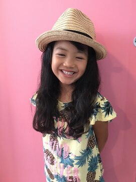 ヘアメイク オブジェ(hair make objet) kidsハットアレンジ      KAI