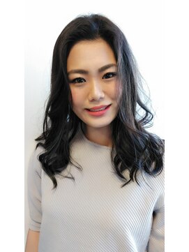 ナトゥーラ 御器所店(Natura) 【Natura御器所】透け感のあるかきあげハイライトカラー