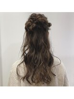 アピッシュ ギンザ(apish ginza)&nbsp;tomoヘア＊似合わせハーフアップアレンジ