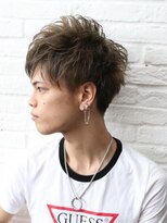 マーブルトウキョウネオリーブ(marbles tokyo neolive)&nbsp;《MABLESTOKYO/三茶》　グレージュブラストショート