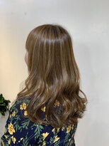 アズール 草加(azule)&nbsp;ナチュラルハイライト　ゴールドベージュ