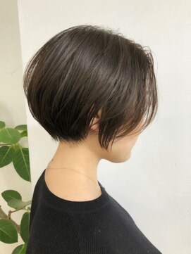 エリマ 調布(elima) 丸みショートボブ◎イルミナカラーアッシュブラウン20代30代