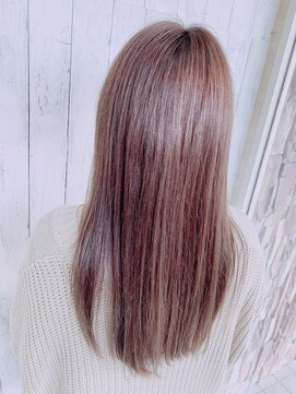 ラテ(latte) カラー+N.髪質改善トリートメント