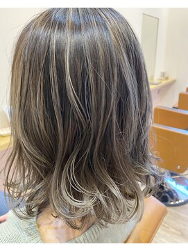 エルソル(Elsol) 【Elsol】コントラストハイライトバレイヤージュ