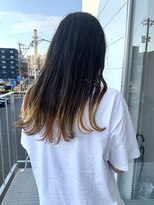 フィル(fil)&nbsp;ロング裾カラー／イエロー、オレンジ