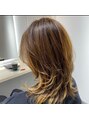美ゼンヘアー 東久留米店 ZEN hair&nbsp;ハイライト　（ミディアムレイヤー）