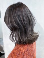 アイティー バイ アルバム 中野店(IT by ALBUM) コントラストハイライトグレージュ_くびれヘア_ba320122