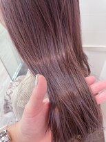 ナンバー ジルバ 立川 (N° jillva) 髪質改善/酸性ストレート/透明感/ピンクラベンダー/韓国/暗髪