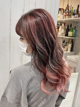 オアフ(Oahu) balayage×pink