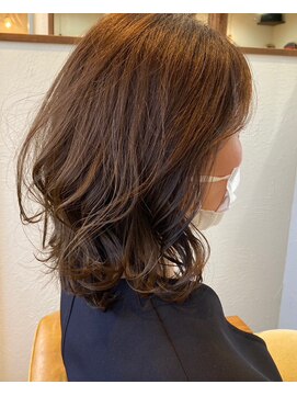 ココリノ ヘアー(cocolino hair) 透け感グレイカラー