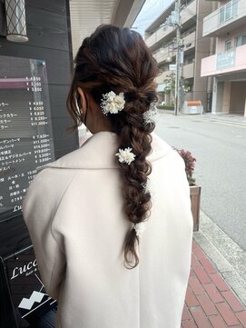 ルチカ(Luccica) 【Luccica】ヘアセット × もこもこ 編み下ろし