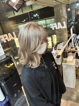 ラフ(LAFF) #ショコラアッシュ#ヘルシースタイル#ふんわりカール