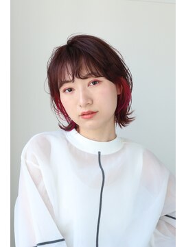 エクリフルール(equri fleur) 【目黒】　イヤリングカラー×ピンク