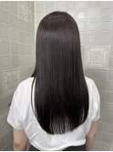 ブリーチなしラベンダーグレージュ