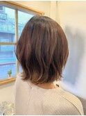 ユルフワな外ハネショート