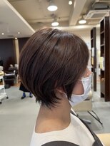 ファム 横川店(femme)&nbsp;20代　小顔に魅せる☆大人ショート