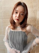 大人可愛い/ミディアム/レイヤー/20代30代40代/有楽町/銀座