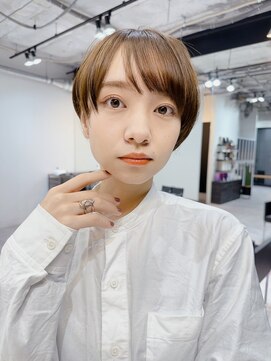 ファンナギンザ(FaNNa ginza) マッシュショート/シースルーバング/前髪/ショートボブ