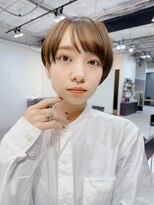 ファンナギンザ(FaNNa ginza) マッシュショート/シースルーバング/前髪/ショートボブ