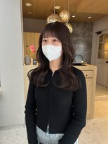 ボタン テンジン(VOTAN tenjin)&nbsp;チョコレートカラー/透明感/顔周りカット/天神韓国ヘア