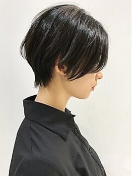 クオン(kuon)の写真/洗練されたカットで似合わせショートを実現しながら、健やかな髪へと導く髪質改善サロン《金沢/野々市》
