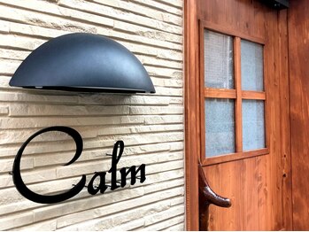 カーム(Calm)の写真/一人のスタイリストがすべての施術を担当！大人女性が通いやすい空間と接客が◎理想のスタイルへ導きます＊