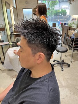 ブランシェ 高蔵寺店(BRANCHE) ☆メンズ☆刈り上げモヒカンスタイル【北川】